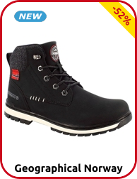 Geographical Norway, Herren-Stiefeletten, schwarz