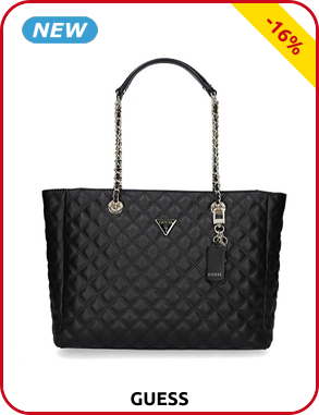 Guess Handtasche Totebag «Cessily», schwarz