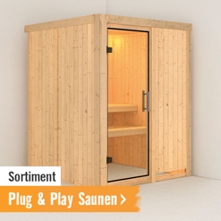 Plug & Play Saunen im HORNBACH Onlineshop