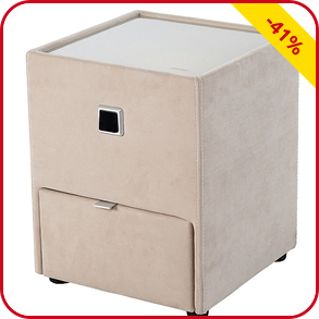 Nachttisch «Palace», beige