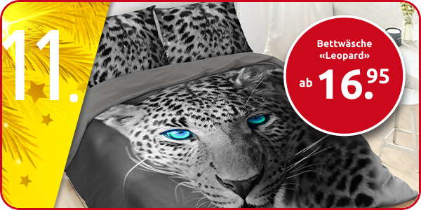 Bettwäsche «Leopard»