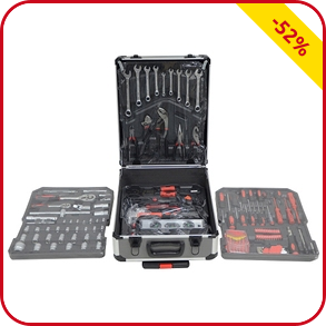 Werkzeugkoffer, 186-teilig