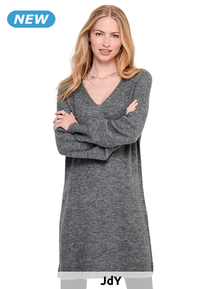 JACQUELINE de YONG Jerseykleid, grau