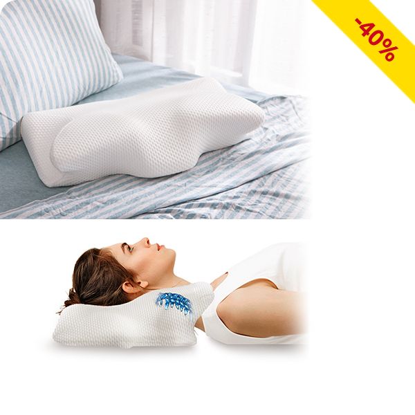 Nackenkissen «Neck Pillow», viskoelastisch