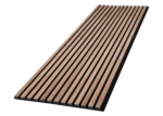 Akustikpaneel Farbton Walnuss 2600x560x18 mm