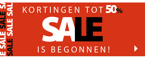 Sale is begonnen!