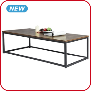 Couchtisch «Facto Coffee», Stahl/Eichendekor