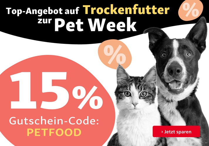 Jetzt schon Angebote zur Pet Week sichern