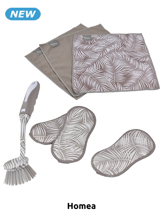 Homea Reinigungsset «Végétal», 7-teilig