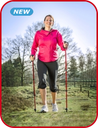 Trekking-Stöcke, Anti-Schockfederung