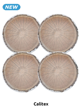 Calitex Tischsets «Holz», 4er-Pack