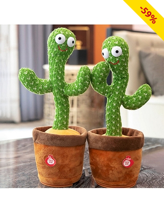 Tanzender Kaktus mit Leuchtfunktion