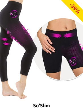 So'Slim Leggings & Shorts, formend, schwarz