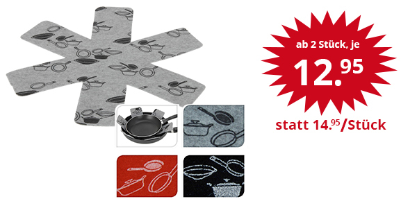 Pfannenschutz, 3-teiliges Set