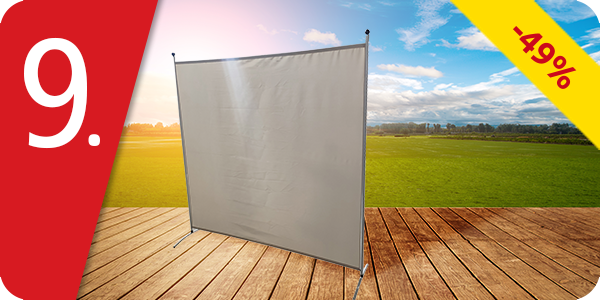 Stellwand Prime 178 x 178 cm, beige