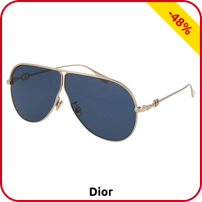 Dior Damensonnenbrille «Camp», blau