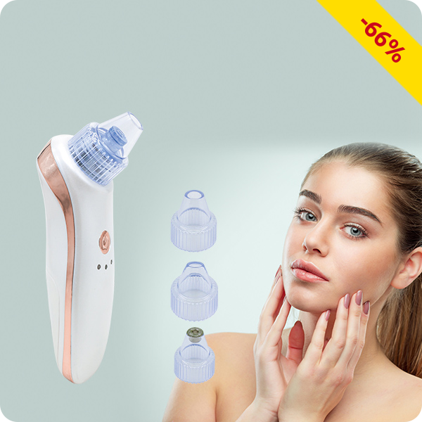 Derma Cleaner, 4 Saugköpfe