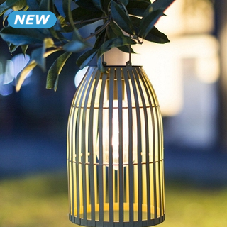 Solarlaterne «Natur», Ø 15 cm x H 25,5 cm