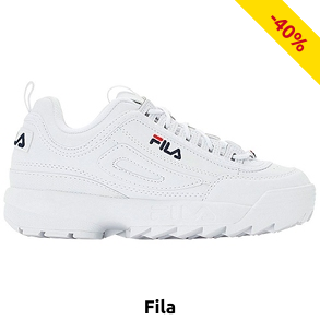 Fila Damen Sneakers «Disruptor», weiss