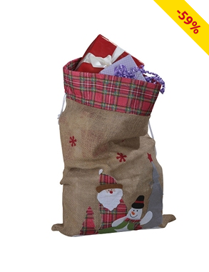 Weihnachtssack, 45 x 70 cm