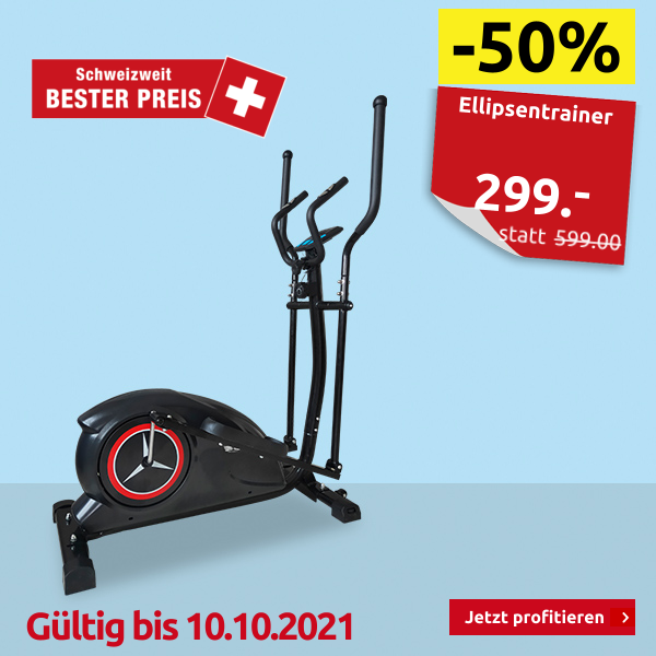 Ellipsentrainer, Schwungrad 5 kg