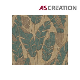 A.S. CRÉATION Vliesbehang 39502-2 Jade 2 bladeren beige | HORNBACH