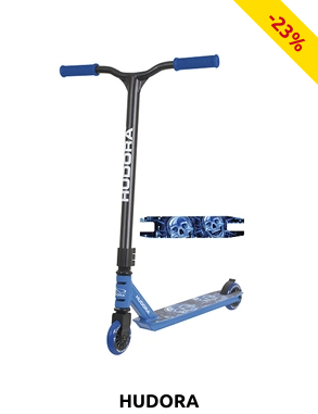 HUDORA Trottinette «Scooter Stunt», blau