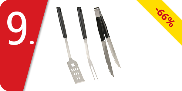BBQ Grillutensilien, 3er-Pack