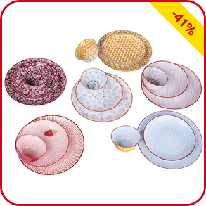 Service «Sabae», 18-teilig, für 6 Personen