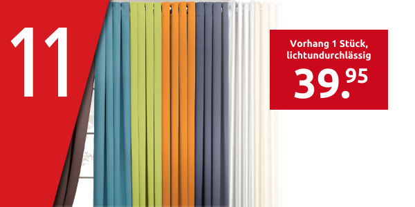 Vorhang 1 Stück, lichtundurchlässig, natur