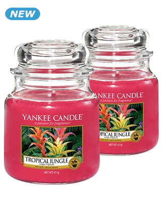 Duft-Kerzen «Tropical Jungle», 2 Stück