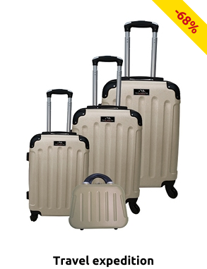 Kofferset «Star», 4-teilig, champagner