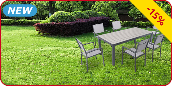 Gartenset «Macas», 7-teilig