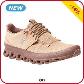 On Damen-Sneakers «Cloud Dip», braun