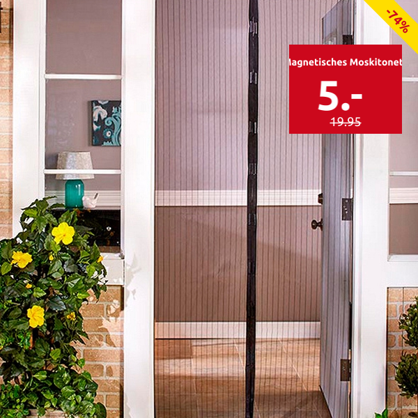 Magnetisches Moskitonetz