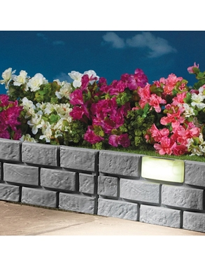 Solar-Beetumrandung, 4-teilig