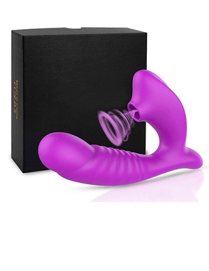 Vibrator 2-in-1 «Sucky», saugt und vibriert