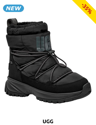 UGG Stiefel «Yose Puff», schwarz