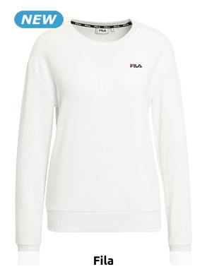 FILA Sweatshirt für Damen «Bantin», weiss