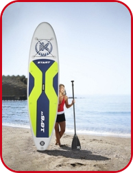 SUP für Anfänger, aufblasbar