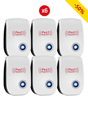 Ungeziefer-Vertreiber «Pest Repeller», Set, 6 Stück