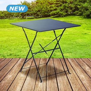 Gartentisch «Cuba», 70 x 70 x 71 cm, blau