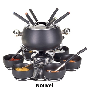 Nouvel Fondue-Set Bourguignonne «Pina», 6 Personen