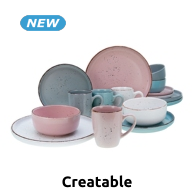 CreaTable Tafelservice «Modern Fas», 16-teiliges Set für 4 Personen