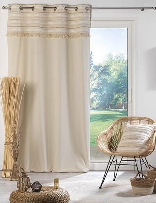 Vorhang «Atlas», 1 Stück, H 240, L 140 cm