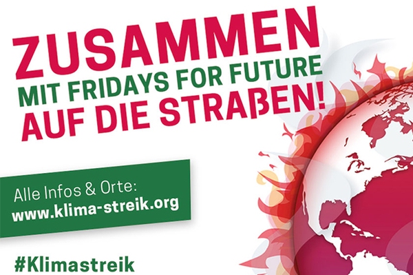 Zusammen mit Fridays for Future auf die Straße #Klimastreik am 24. April in ganz Deutschland