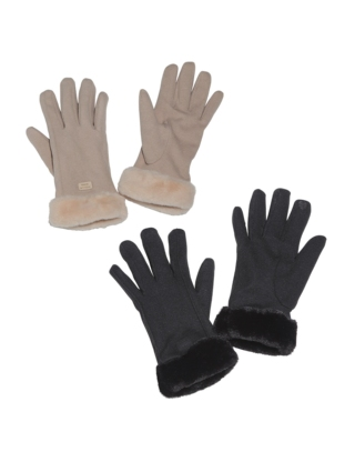 Handschuhe, touchscreenfähig, gefüttert