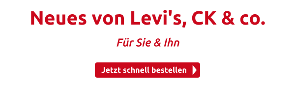 Neues von Levi's, CK & co.