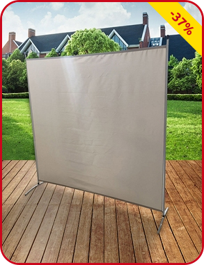 Stellwand Prime 178 x 178 cm, beige