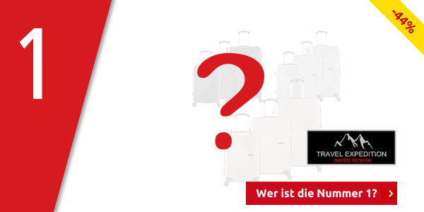 TRAVEL EXPEDITION Koffer «Ibiza», 3er-Set, silber